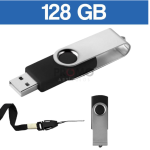 MEMORIA USB 128 GB NEGRO